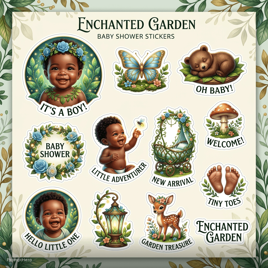 AI generated: Create a stunning Hyper-realistic 3D designed specifically for a party sticker or tag design.

PRODU...