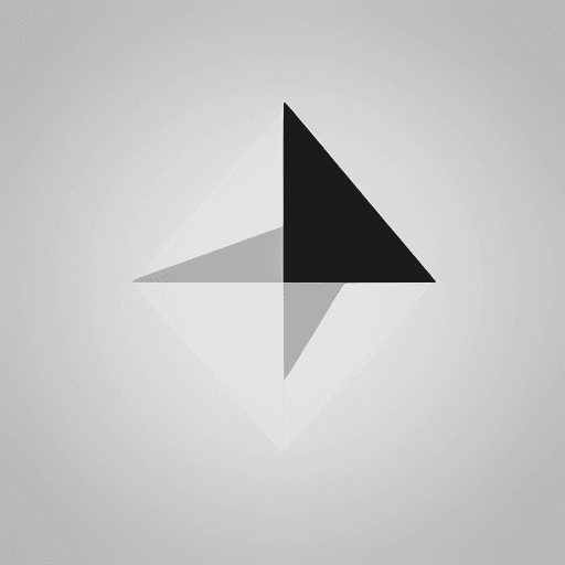 AI generated: A desktop wallpaper, minimalist art, simple geometric shapes, monochromatic color scheme, emphasis o...