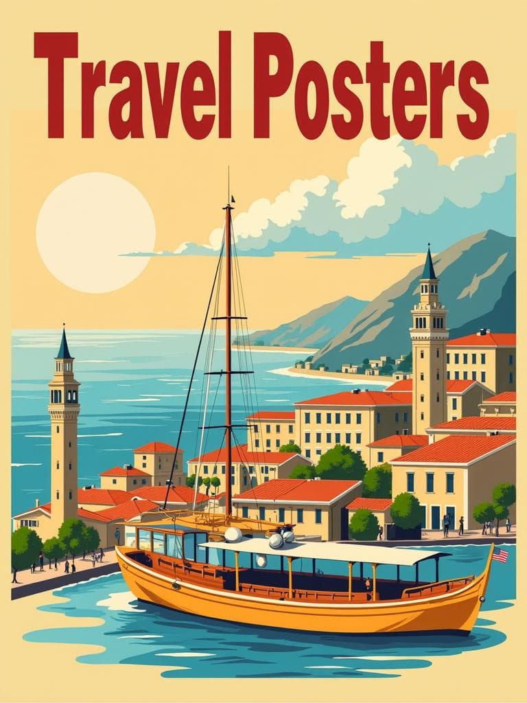 Vintage Travel Poster - CE