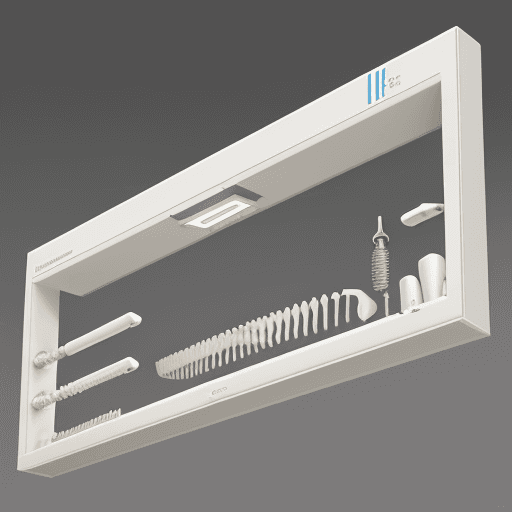 AI generated: a dental implant fixture