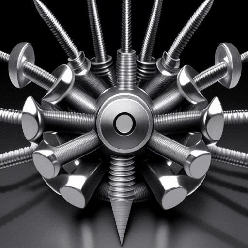 AI generated: Screw image