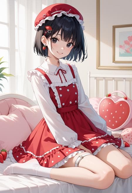 Strawberry Gothic Dress
