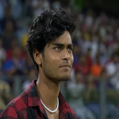 AI generated video: Generate seeing the match and suddenly camer focus on men dut the men don't seen the camera and ment...