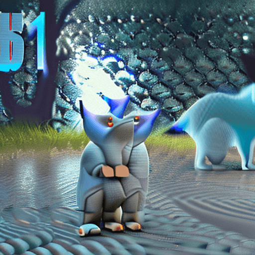 AI generated: beautiful ghostly blue spirit fox, 8K, Unreal Engine, Octane Render --test --creative --ar 2:3 --upb...