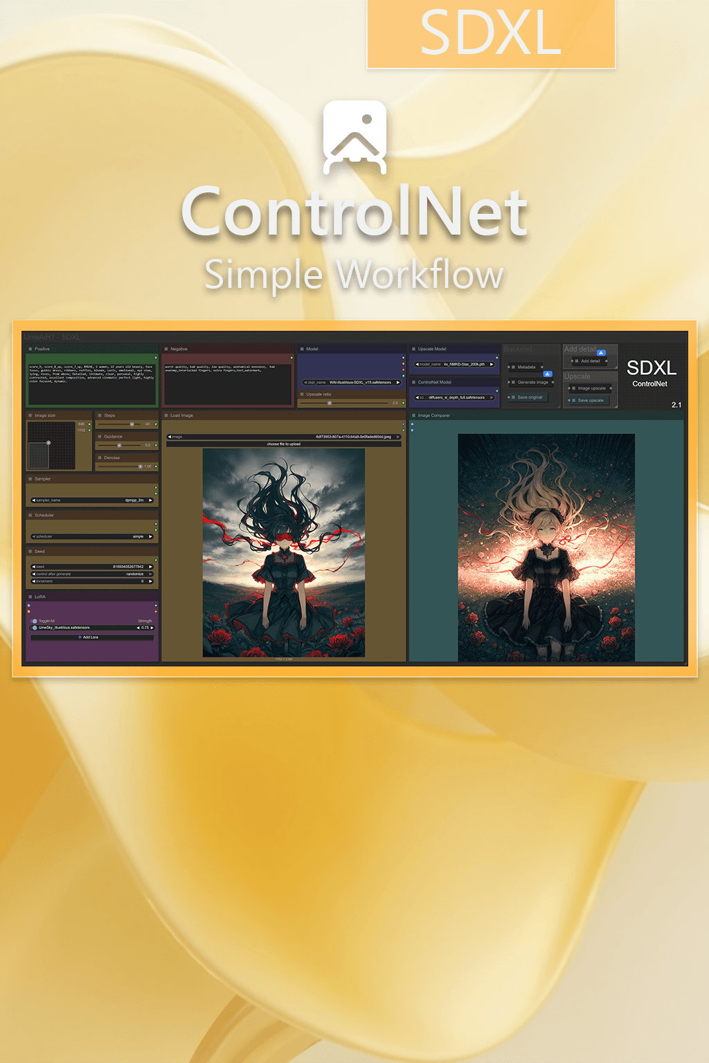 【SDXL】ControlNet - Image 1