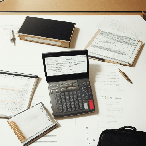 AI generated: I want an image that represents the teaching of accounting, that is fresh, attractive and striking
