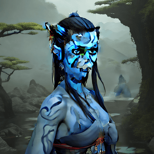 AI generated: Avatar, 4k, amimado japones, realista