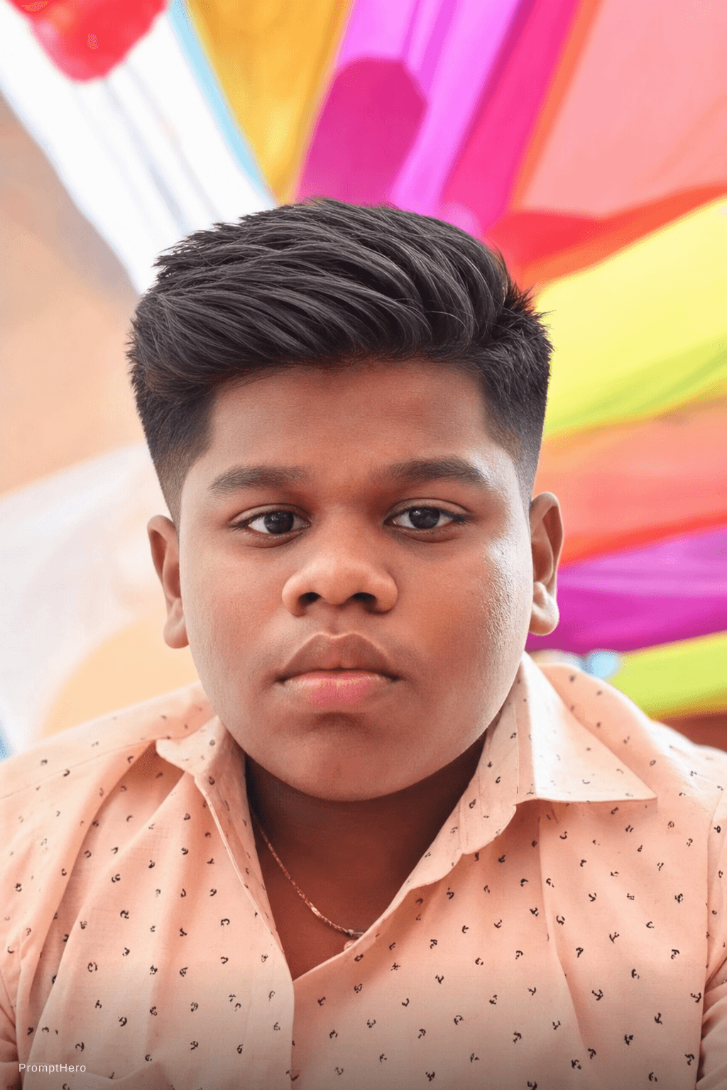 AI generated: Hairstyle 
