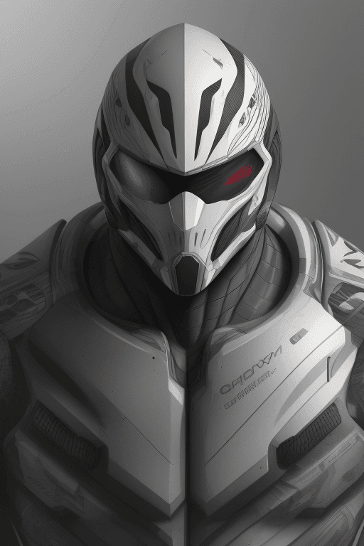 AI generated: A potrait of pablo "crysis nano suit" sketch drawn to paper| centered| intricate| highly detailed| b...