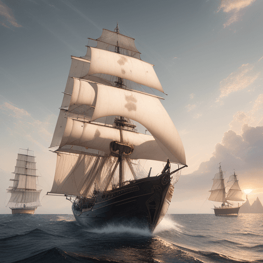 AI generated: Photo of a ultra realistic OF A CAT
sailing ship, dramatic light, pale sunrise, cinematic lighting, ...