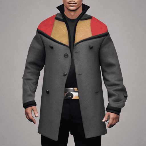 AI generated: ronaldo hero coat