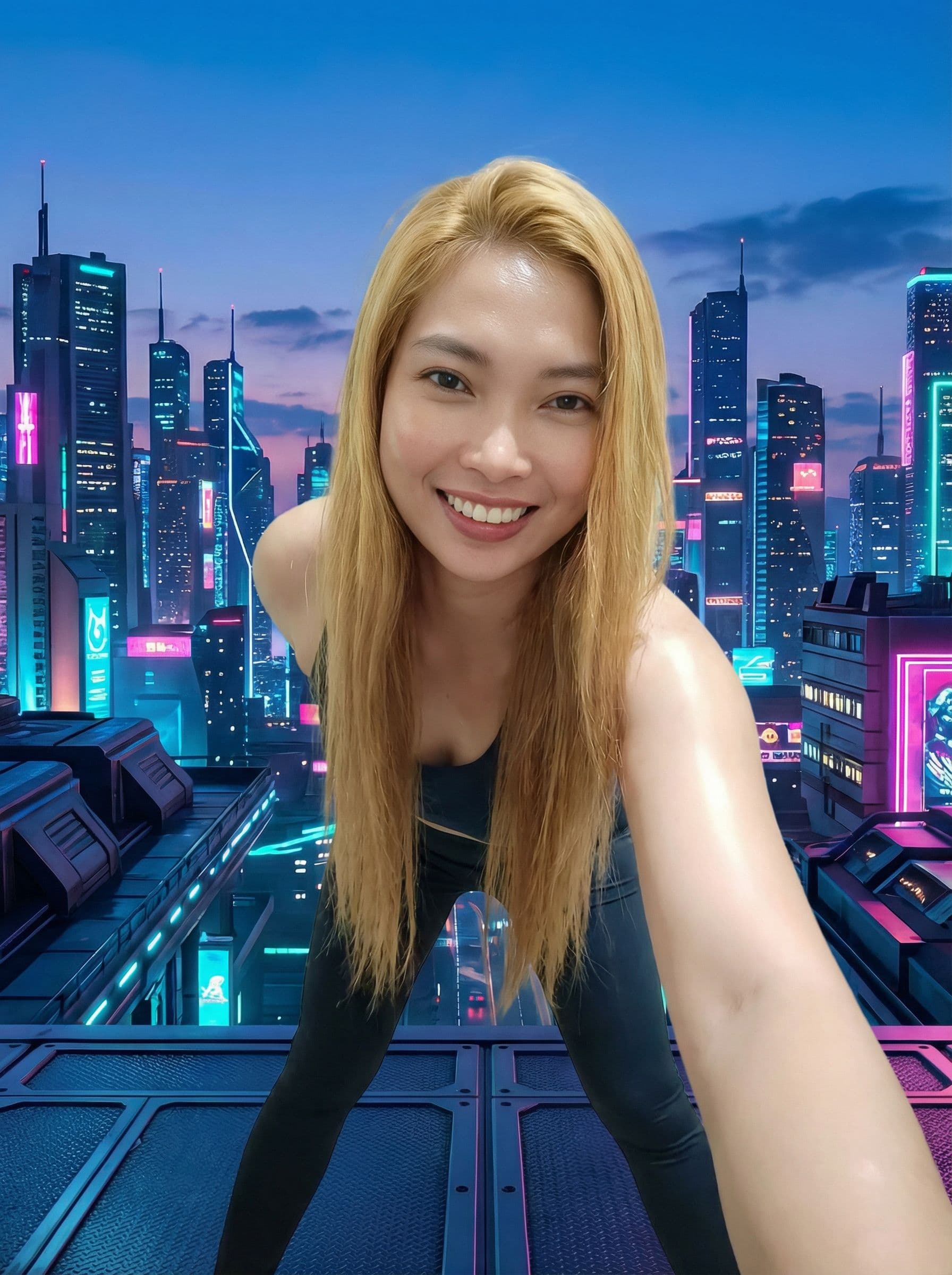 AI generated: image of 18 year old beautiful blonde girl with small waist, legs wide open showing pussy, no clothe...