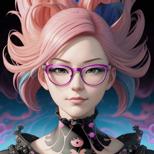 AI generated: Masterpiece, award winning, professional, highly detailed , centered, on face anime style, illustrat...