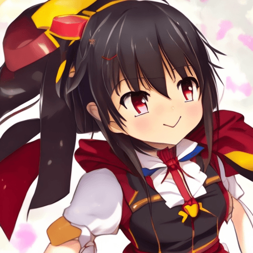 AI generated: megumin, cute