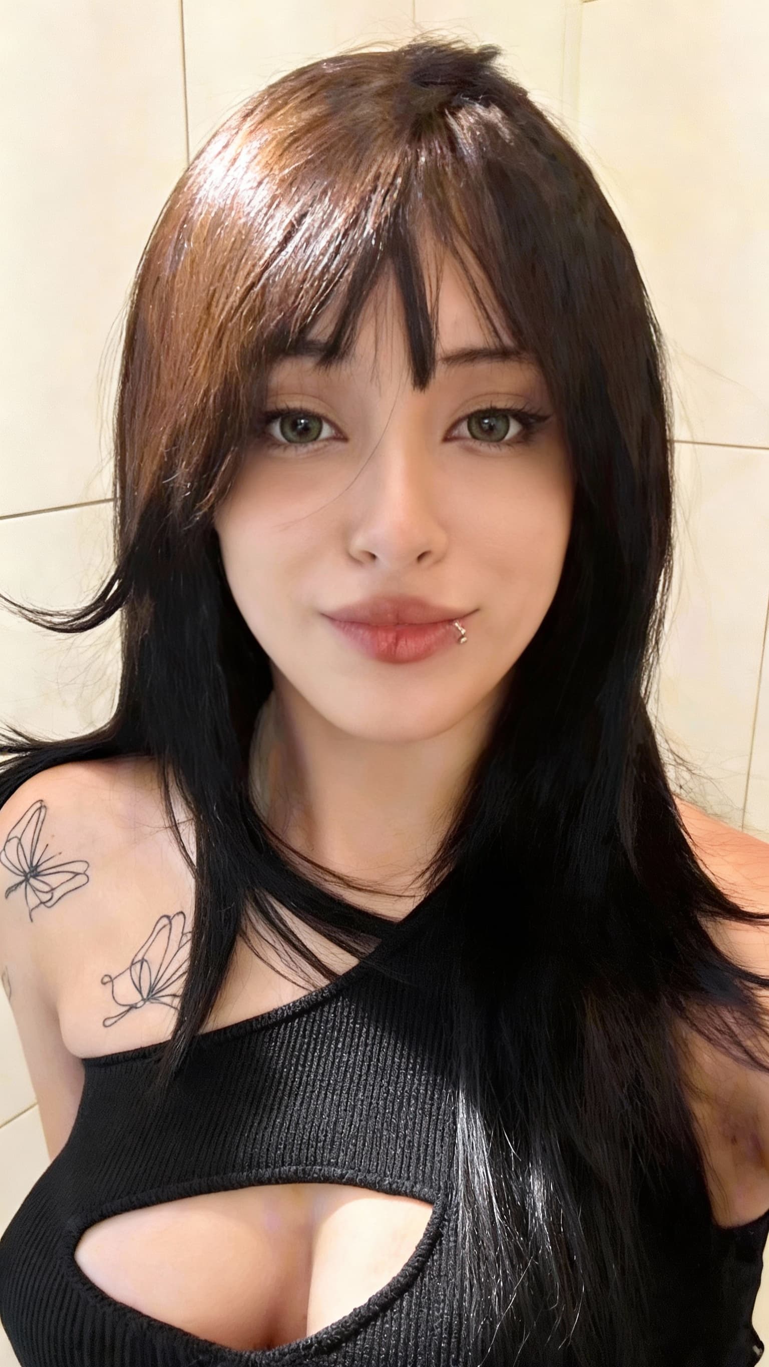 AI generated: make it as real as possible it looks like anime make the face real and change the features and give ...