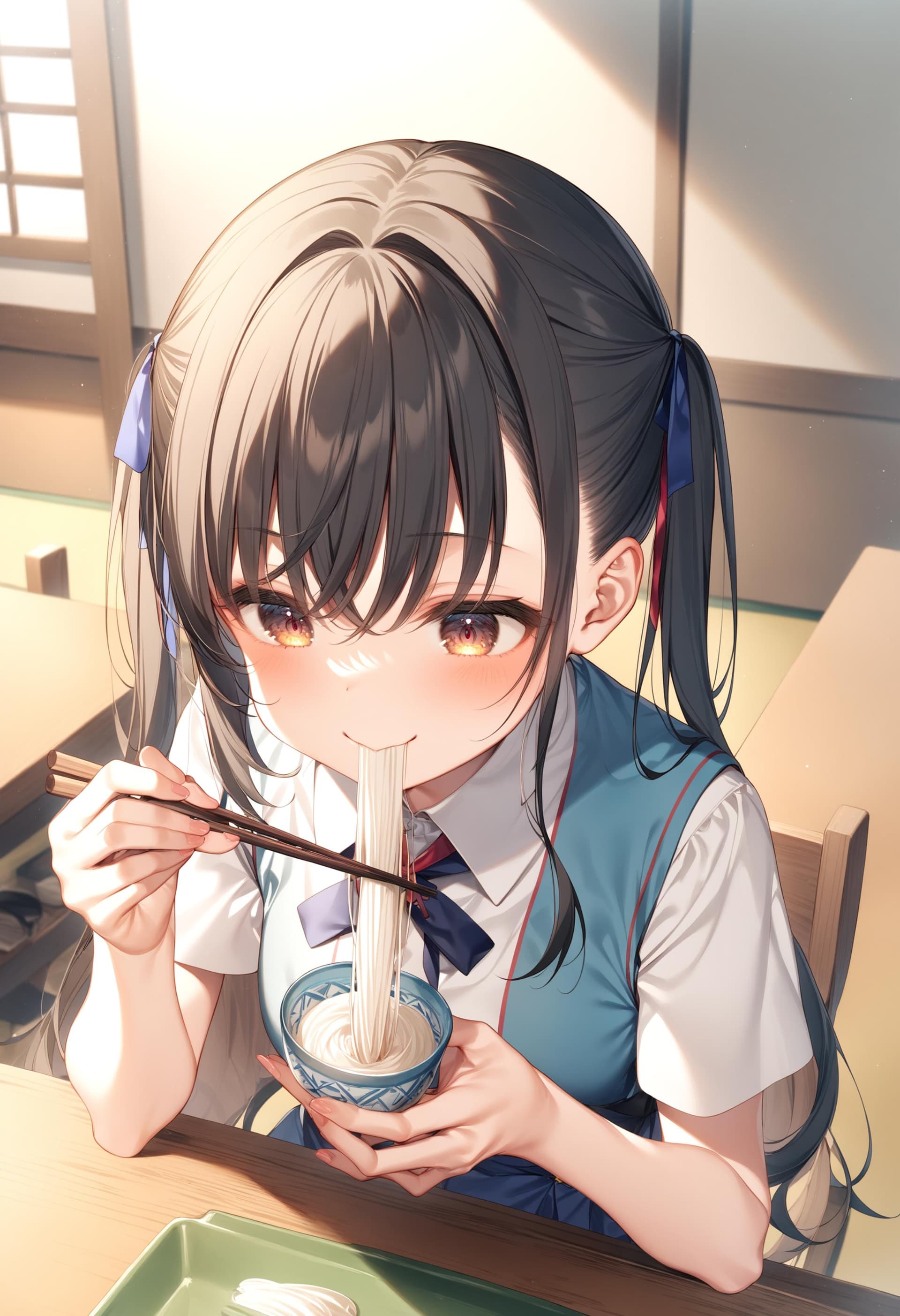[Illust&XL] soumen / そうめん / 素麺 / ひやむぎ / 冷麦 / 冷やしうどん