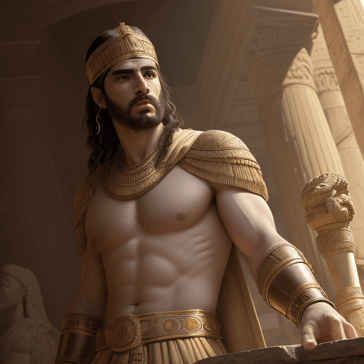 AI generated: Ultra-Wide Angle - Pull the camera very far back from subject, no people, Ancient Greece, orientalis...
