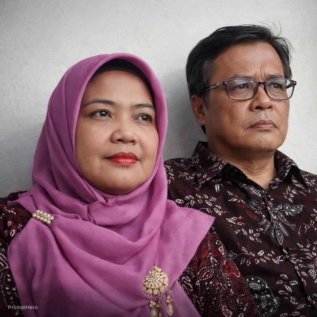 AI generated: Gagah menatapi kehidupan yang keras