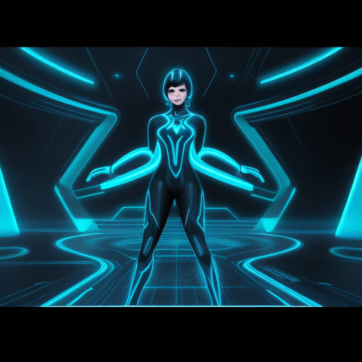 AI generated: TRON