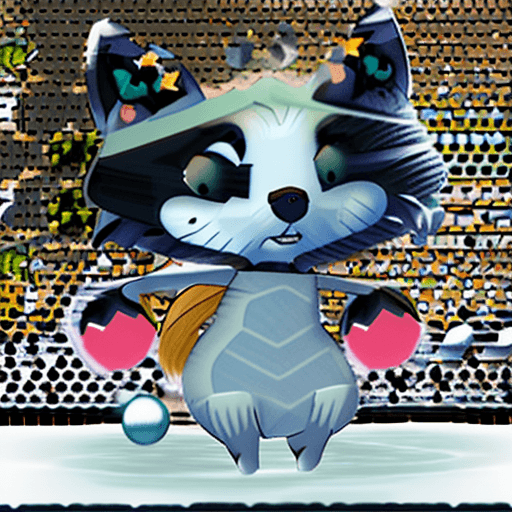 AI generated: kemono friends wolf
