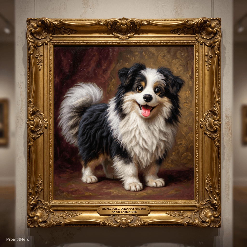 AI generated: funny caricature 