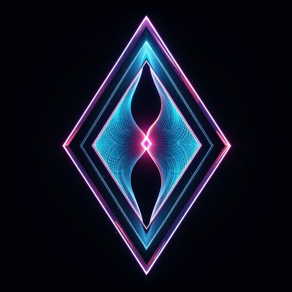 AI generated: Create an image of 

Industry Sigil: The Living Glyph

A vertical, tapering diamond split by a f...