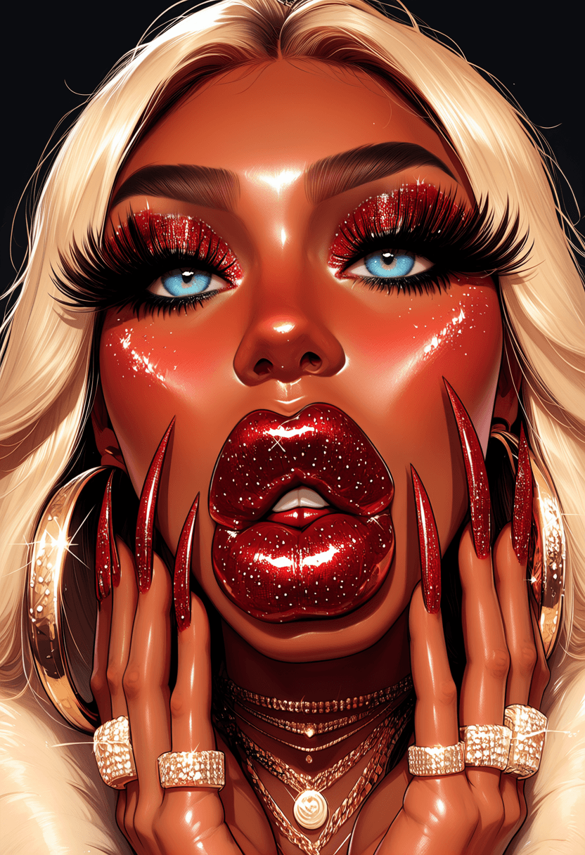 Makeup/lipstick/nails - Image 4