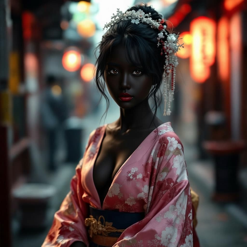 AI generated: make this lady black
