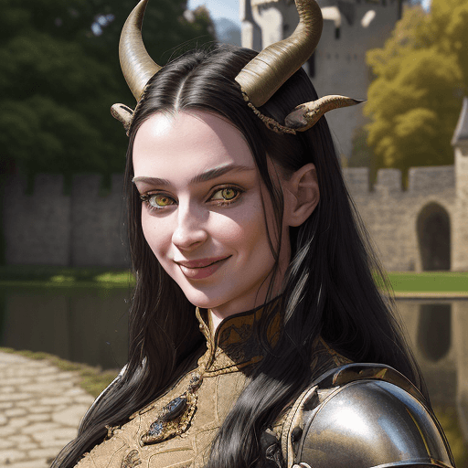 AI generated: (masterpiece), (extremely intricate:1.3), (realistic), photo of a 30 years old woman, yellow eyes, b...