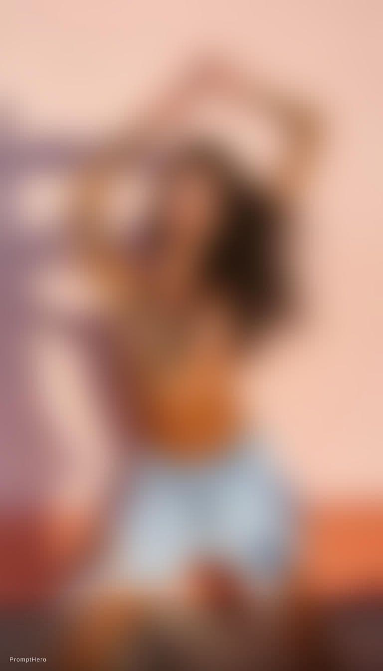 AI generated: Move her hands on her chest repeat the movement of the chest dance



Our AI Clothes Remover transfo...