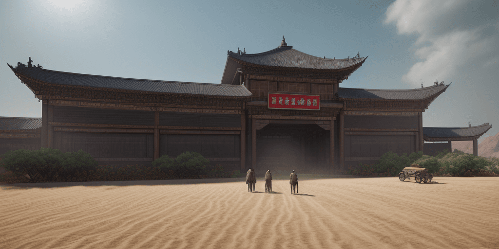 AI generated: a donghua banner, with less than 5 characters, with a lot of detail, high quality image, hyper reali...