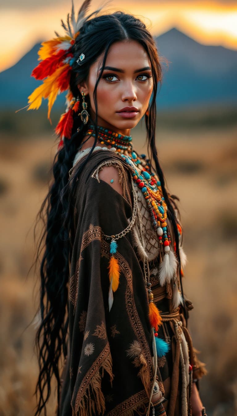 AI generated: "High-resolution portrait photograph captured with a Sony A1 50.1 MB camera using a 70mm prime lens....