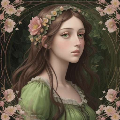 AI generated: created in UHD (64 K) digital painting, concept art a very beautiful girl, brunette- 
perfect face a...