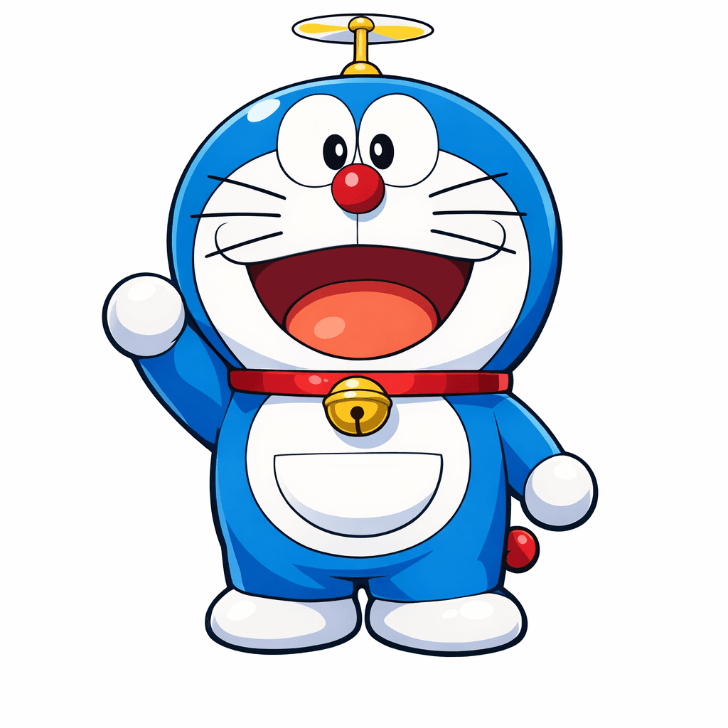 AI generated: Doremon 