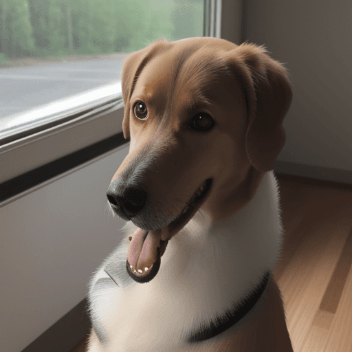 AI generated: dog
