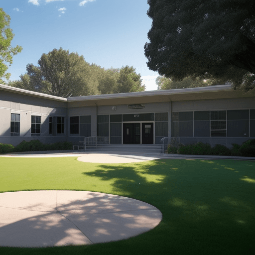 AI generated: Setting:
The scene is set in an outdoor area of a suburban magic school. The school grounds are expa...