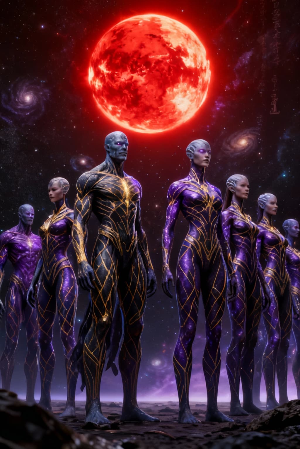 AI generated: The Ahk'turin are cosmic beings, elemental by scale and design. They are far beyond what a mere mort...