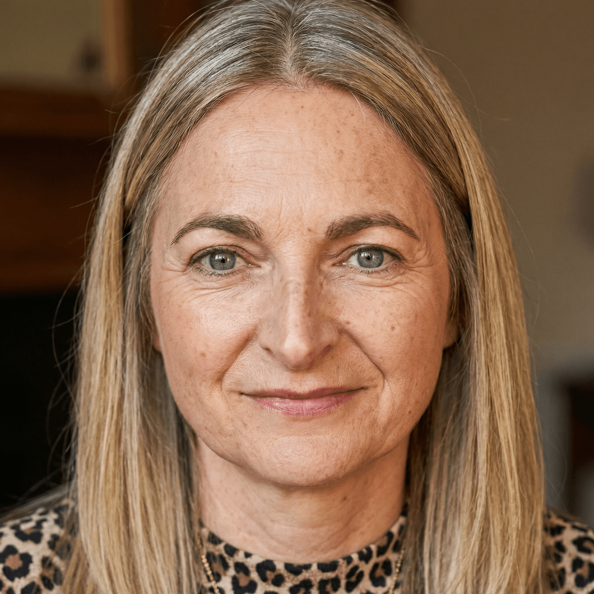 AI generated: middle aged, around 50 years old
