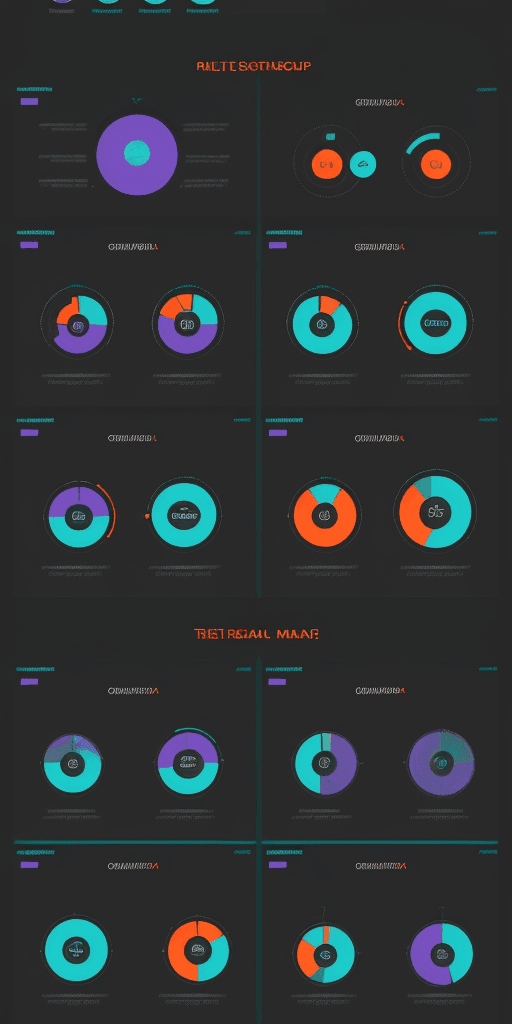 AI generated: Create an infographic mockup for a powerpoint presentation of my technical, data driven, and profess...