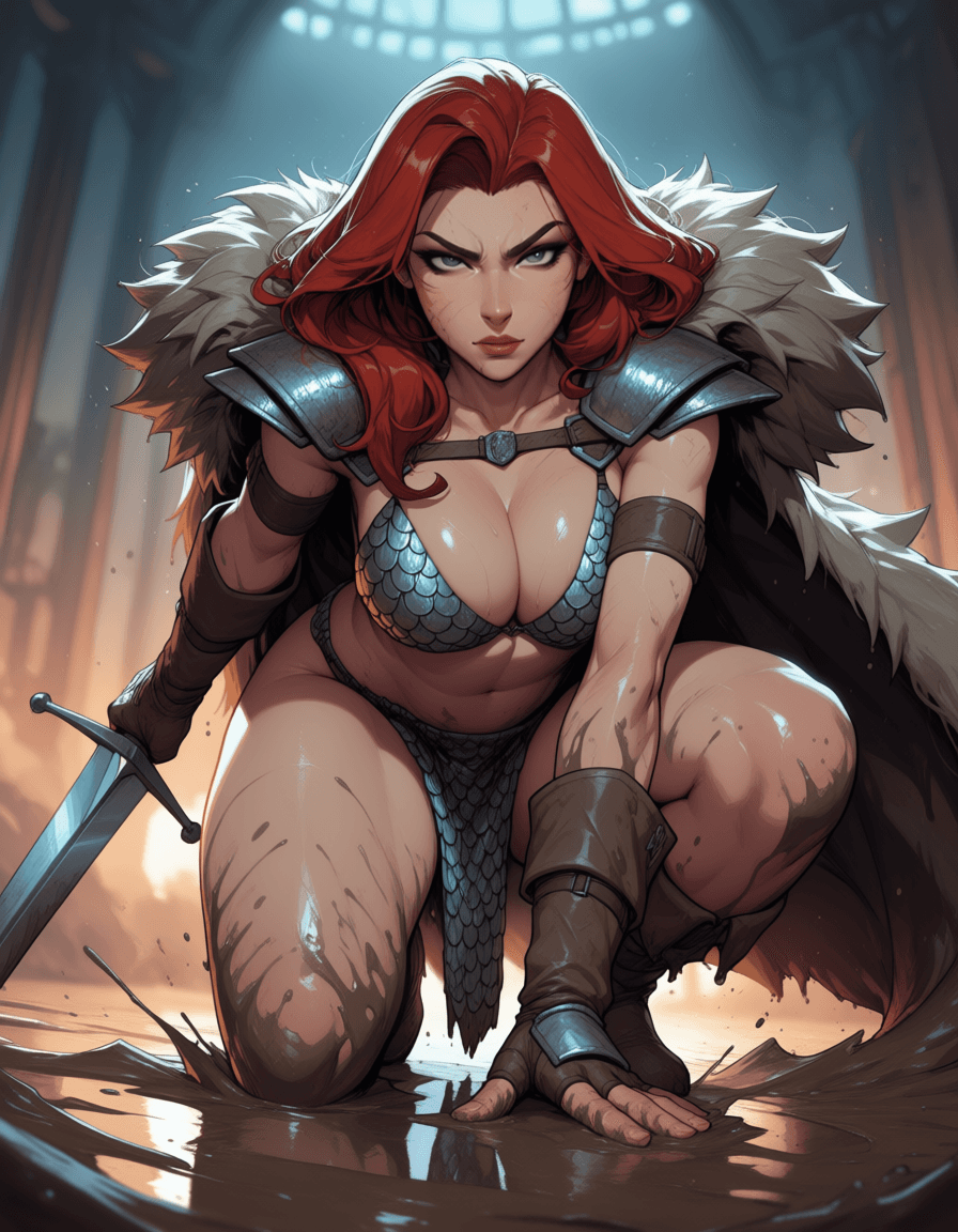 Red Sonja (Anima illustrious NoobAI-vPred & PonyXL)
