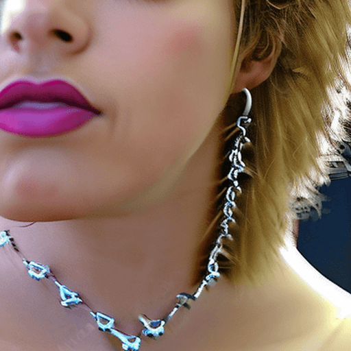 AI generated: a girl titty fucking, penis, sex, blond, kinky hair, beautiful face, cute, pretty face, makeup, jewe...