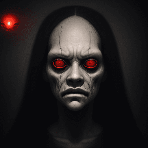 AI generated: disturbing face, haunting, bizarre, uncanny, masters, 8k, nanites, no errors, perfect