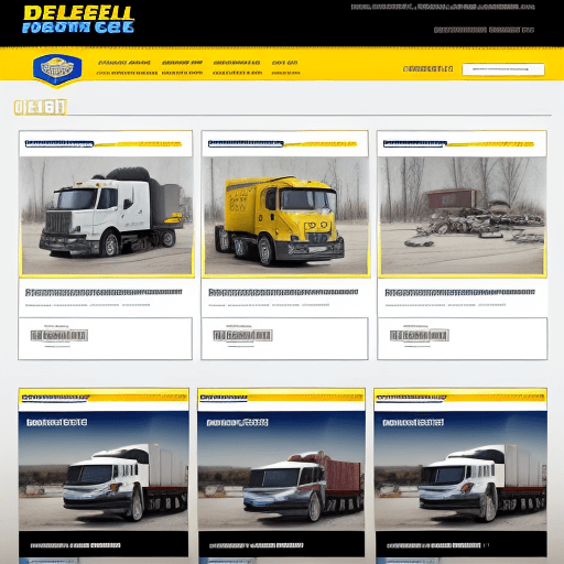 AI generated: Design of the first page of the site. The theme is the sale of petroleum products, diesel fuel, gaso...