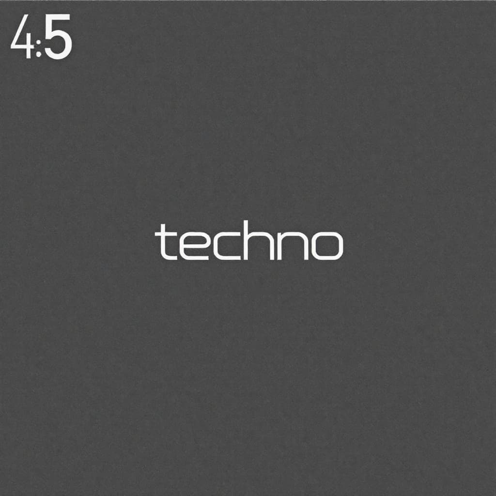 AI generated: techno --p qxwwluk --s 1000 --ar 4:5 - 