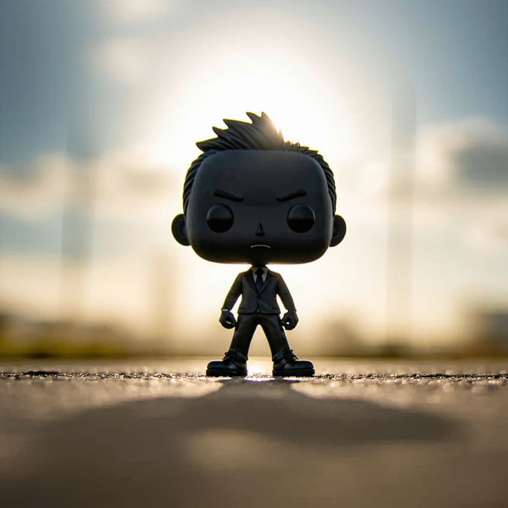 AI generated: Photo for a company logo, company is involved with trading cards, funko pops, diecast cars, action f...