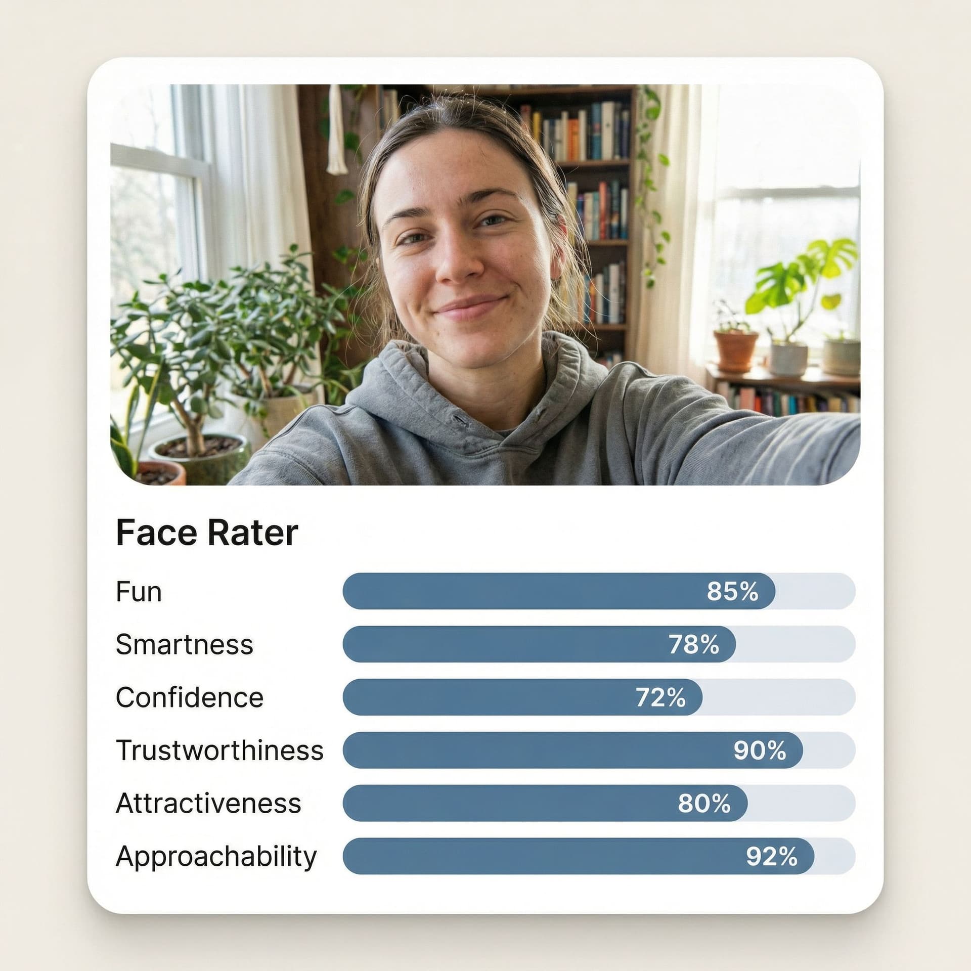 AI generated: {
  "prompt": "Create a premium modern UI card (clean, pro app design) using the uploaded photo as t...