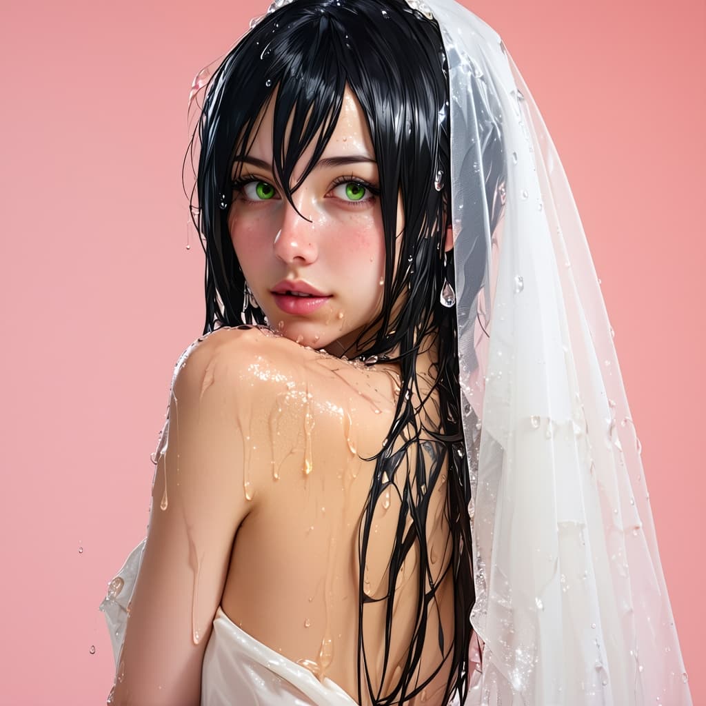 AI generated: Wet, Swollen Anus, Ass View Shemale AI (Studio X style) Slutty 
Green Eyes
Brunette
Straight Very lo...