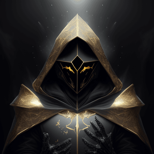 AI generated: Dark fantasy, shadow knights, (( white and gold plug suit, black smoke in plug suit)), (burning eyes...