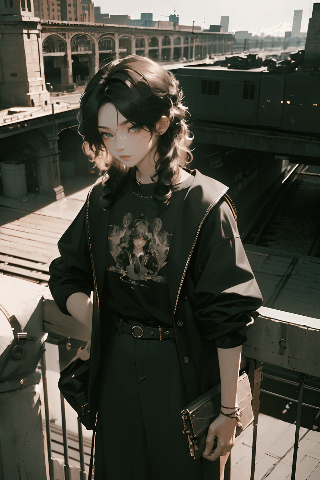 AI generated: (masterpiece 4k quality:1.3),absurdres,(extremely detailed:1.3), highestres, (1girl:1.2), portrait, ...