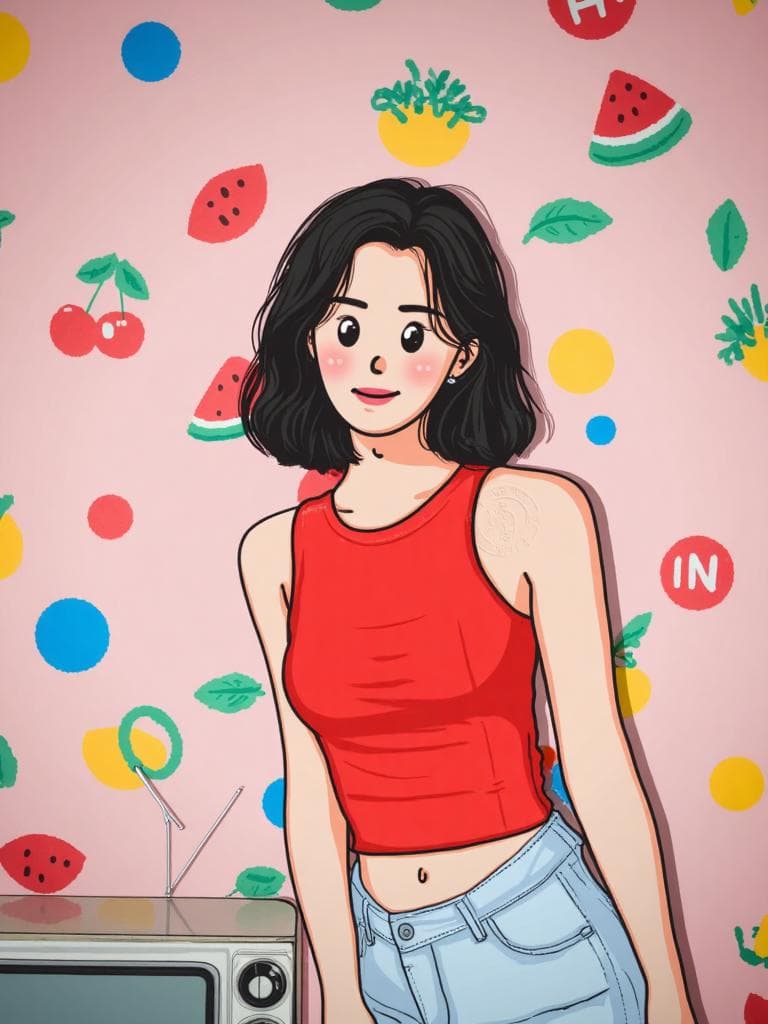 CHAOS Hand-Drawn Portrait Composer A Multi-Ratio Style Transfer & Canvas Expansion Workflow